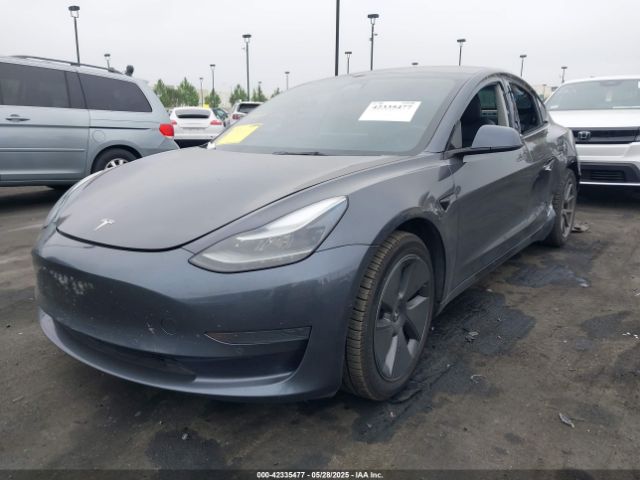 2021 TESLA MODEL 3 5YJ3E1EA9MF100420 Photo 1