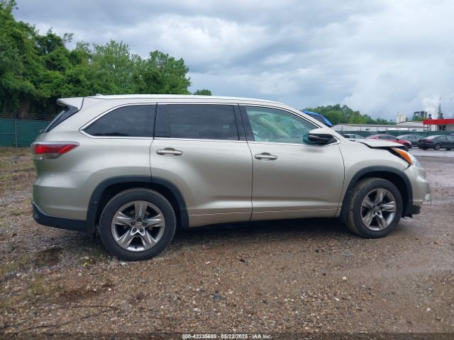 5TDDKRFHXES042872 Toyota Highlander Limited Platinum V6/limited V6