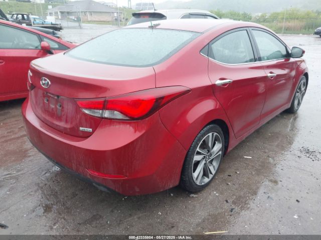 5NPDH4AE7FH641668 Hyundai Elantra Limited