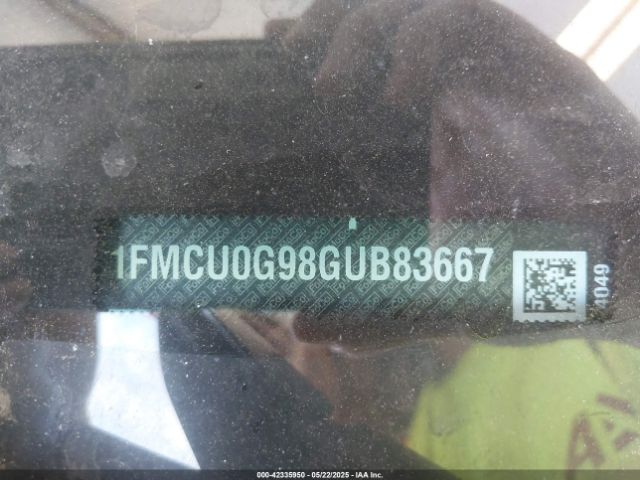 1FMCU0G98GUB83667 Ford ESCAPE SE