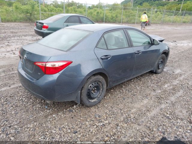 2T1BURHE0KC167730 Toyota COROLLA LE
