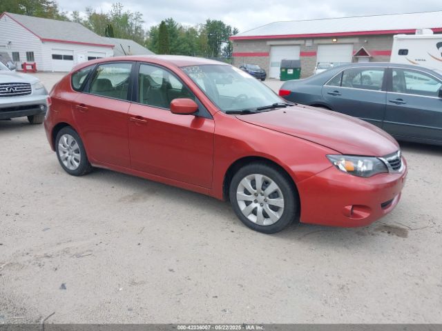 2009 SUBARU IMPREZA JF1GH61629H815348