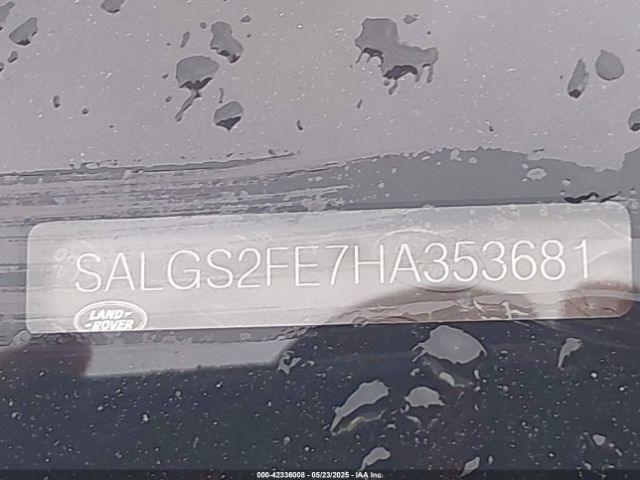 2017 LAND ROVER RANGE ROVER SALGS2FE7HA353681 Photo 8