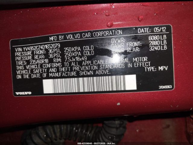 2013 VOLVO XC90 YV4952CZ4D1652079 Photo 8