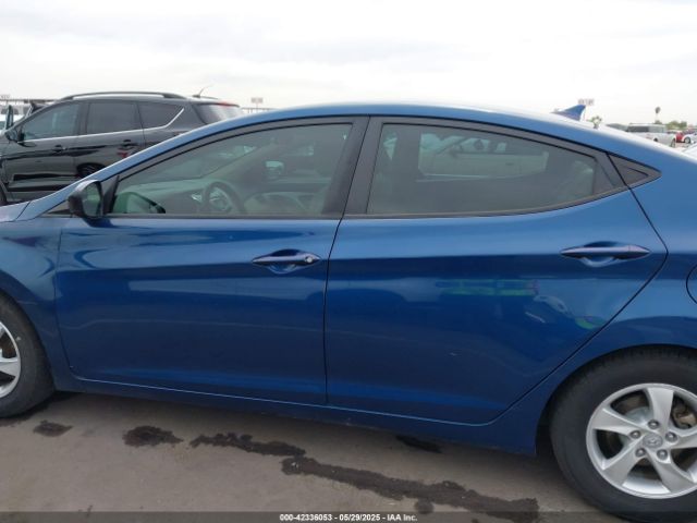 KMHDH4AE8EU163065 Hyundai ELANTRA SE