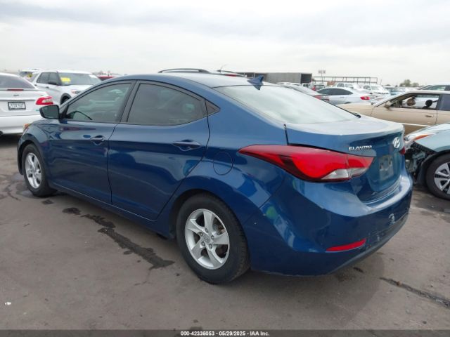 KMHDH4AE8EU163065 Hyundai ELANTRA SE