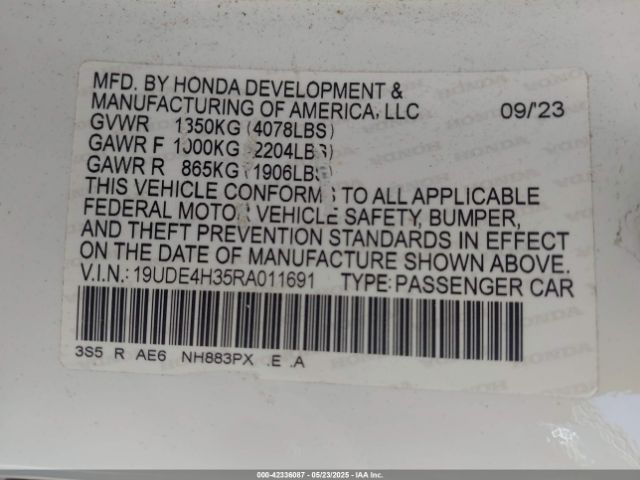 2024 ACURA INTEGRA 19UDE4H35RA011691 Photo 8