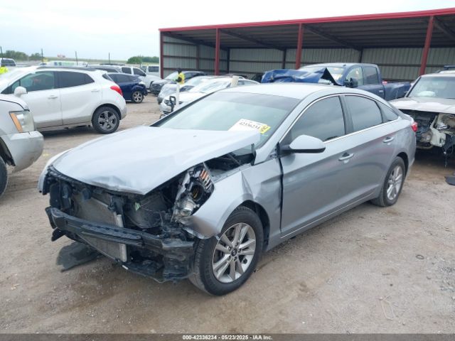 2016 HYUNDAI SONATA 5NPE24AF8GH318391 Photo 1