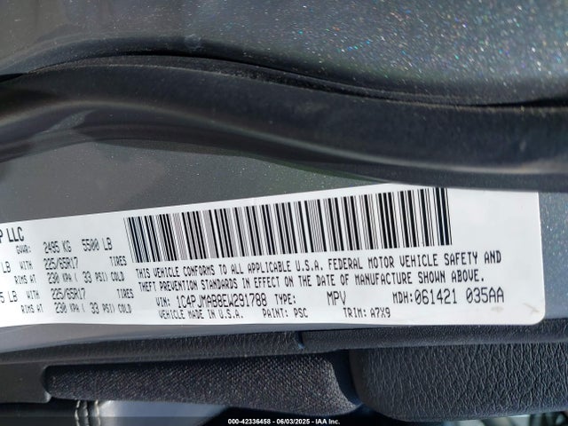 Jeep 2014 2014 1C4PJMAB8EW291788 Image 9