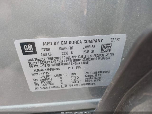 2023 CHEVROLET TRAILBLAZER KL79MNSL5PB024046 Photo 8