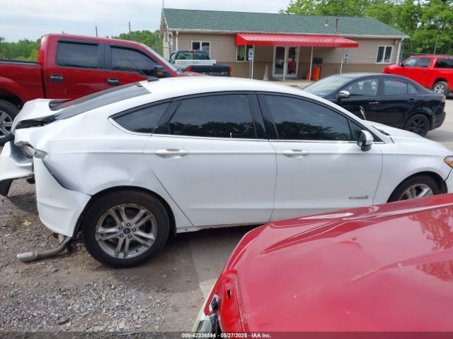 3FA6P0LU6JR173193 Ford Fusion Hybrid Se