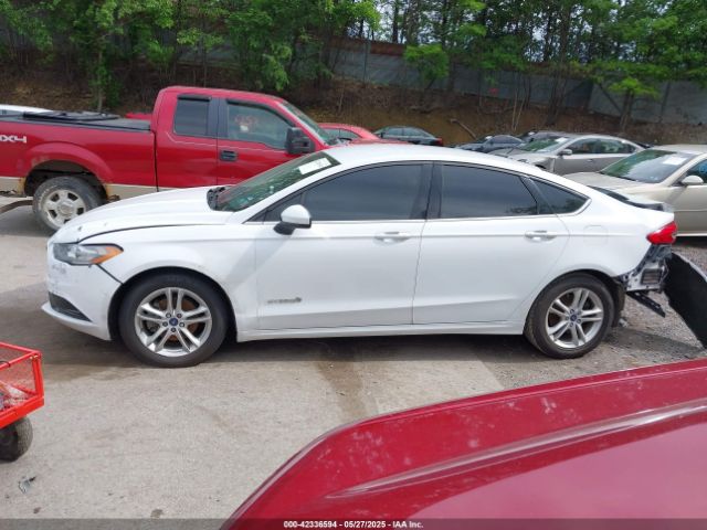 3FA6P0LU6JR173193 Ford Fusion Hybrid Se
