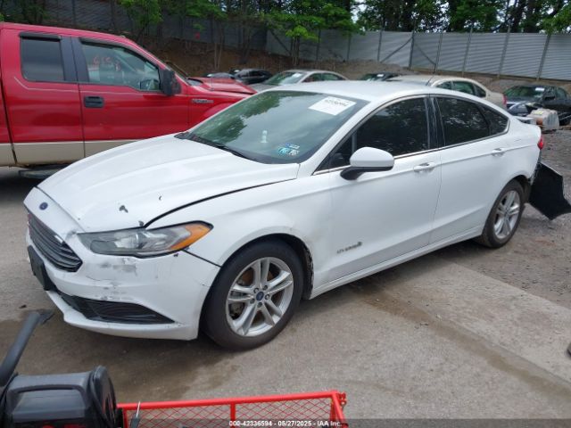 3FA6P0LU6JR173193 Ford Fusion Hybrid Se