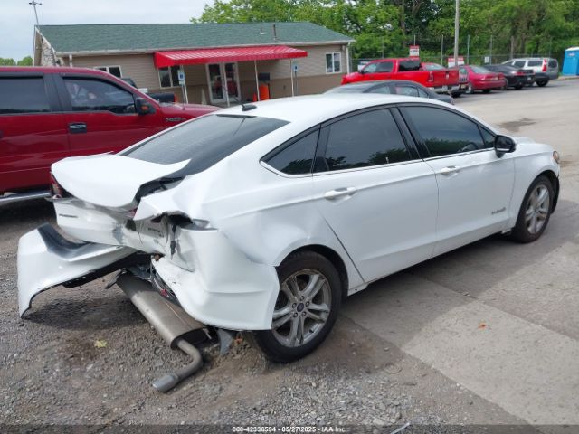 3FA6P0LU6JR173193 Ford Fusion Hybrid Se