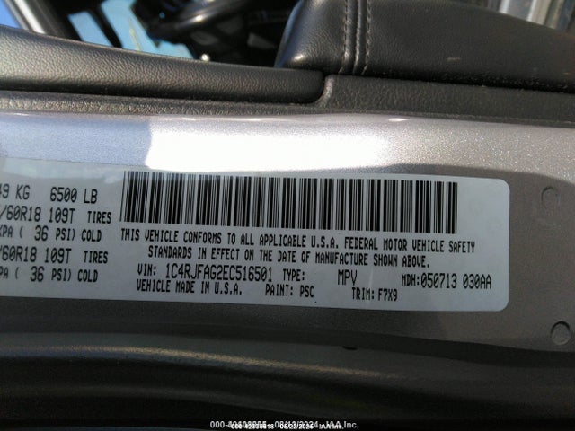 Jeep 2014 2014 1C4RJFAG2EC516501 Image 9
