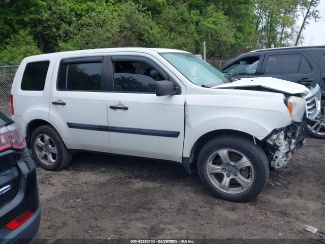 5FNYF4H26EB017330 Honda PILOT LX