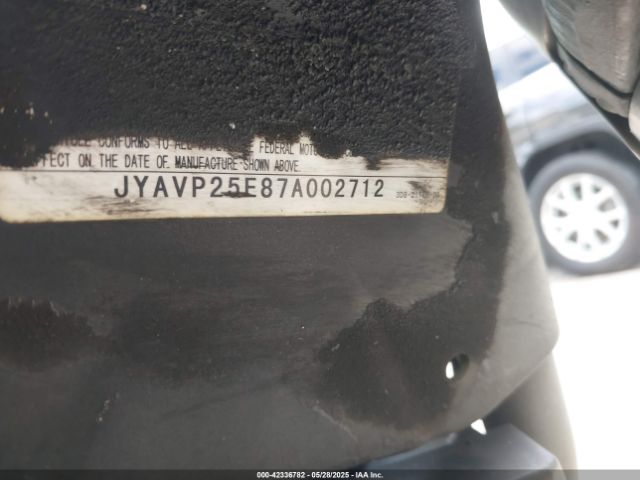 2007 YAMAHA XVS1300 JYAVP25E87A002712 Photo 9