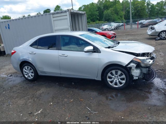 2T1BURHE2GC504597 Toyota COROLLA LE