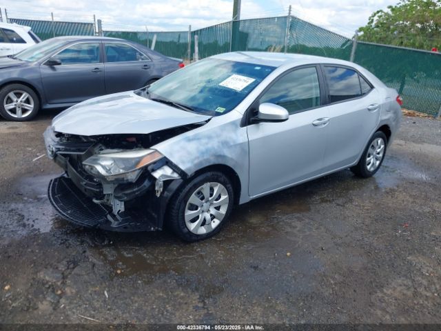 2T1BURHE2GC504597 Toyota COROLLA LE