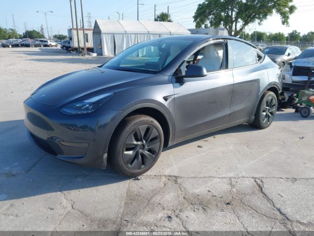 2024 TESLA MODEL Y 7SAYGDED6RA334775 Photo 1