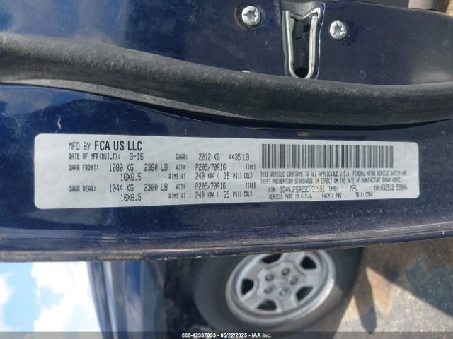 2016 JEEP PATRIOT 1C4NJPBA2GD731551 Photo 8