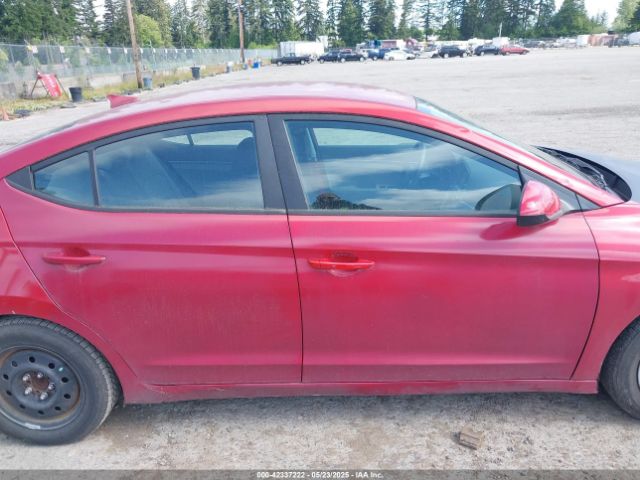 5NPD74LF1JH387442 Hyundai ELANTRA SE