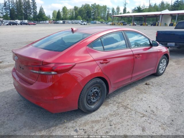 5NPD74LF1JH387442 Hyundai ELANTRA SE