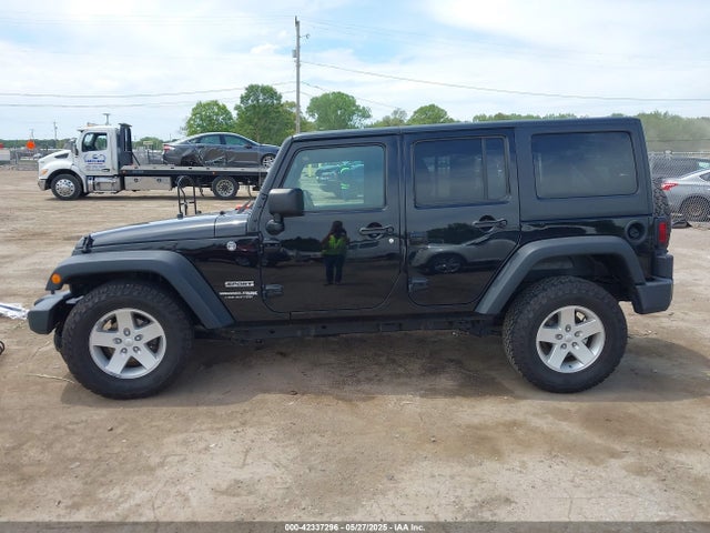 2018 Jeep Wrangler Jk Unlimited Sport S 4x4 მანქანა იყიდება აუქციონზე, vin: 1C4BJWDG7JL838798, აუქციონის ნომერი: 42337296