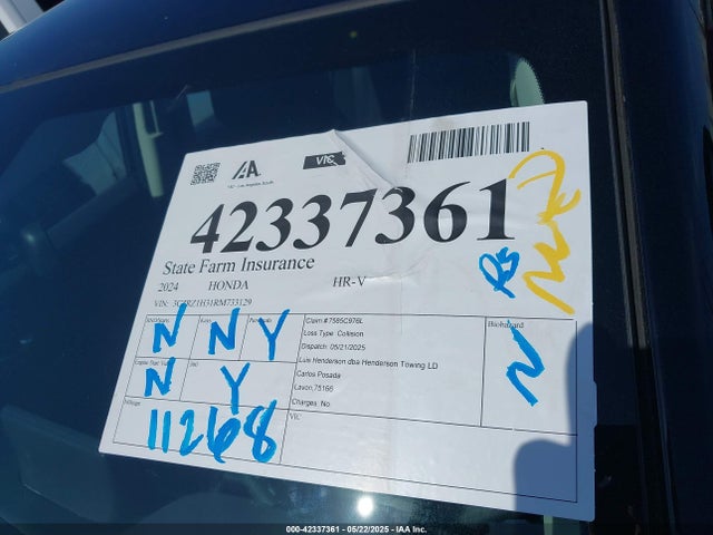 3CZRZ1H31RM733129 Honda k20z5