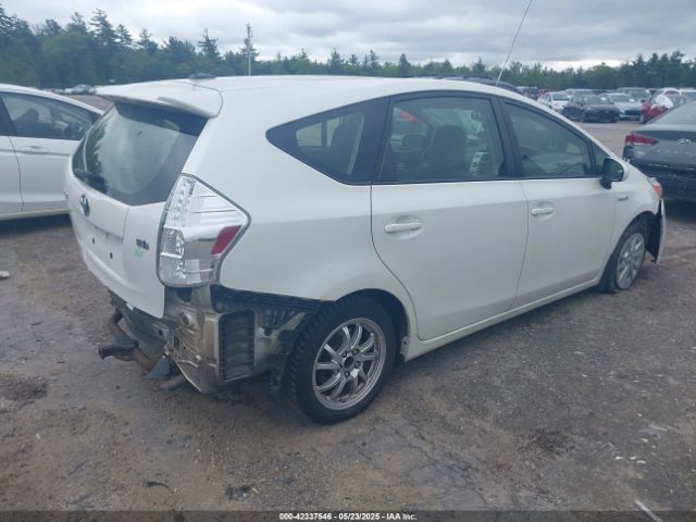 JTDZN3EU6EJ010412 Toyota Prius V Three