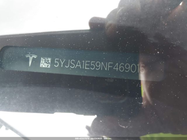 2022 TESLA MODEL S 5YJSA1E59NF469015 Photo 8