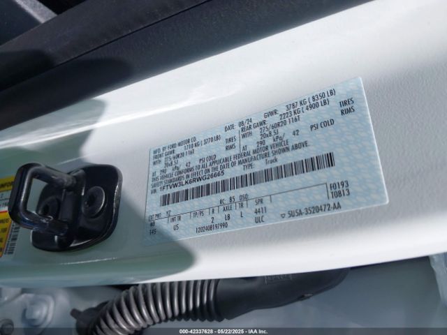 1FTVW3LK6RWG26665 Ford F-150