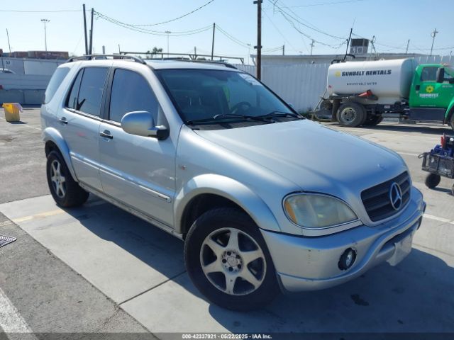 2001 MERCEDES-BENZ ML 430 4JGAB72E21A253005