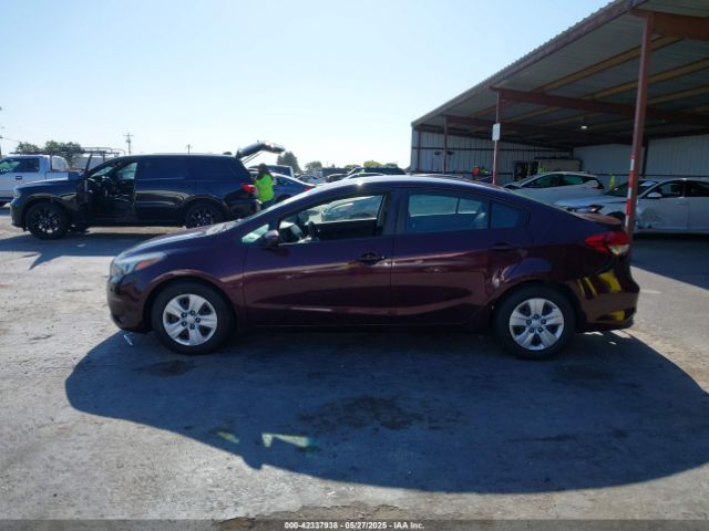 3KPFK4A75JE272012 KIA FORTE LX