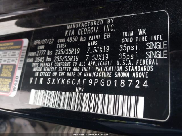 2023 KIA SPORTAGE 5XYK6CAF9PG018724 Photo 8