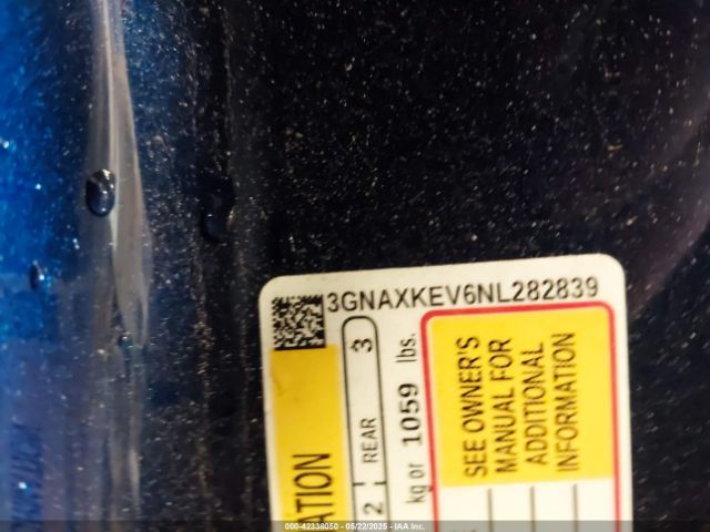 2022 CHEVROLET EQUINOX 3GNAXKEV6NL282839 Photo 8