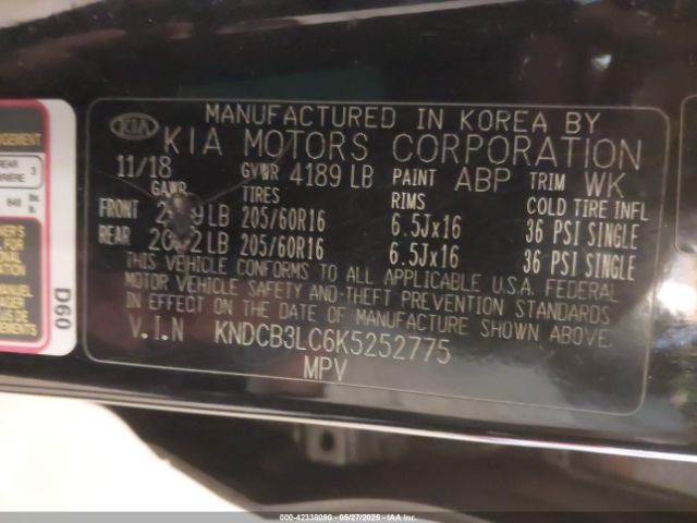 2019 KIA NIRO KNDCB3LC6K5252775 Photo 8
