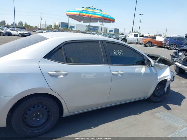 5YFBURHE9EP162434 Toyota Corolla L/le/le Plus/le Premium/s/s Plus/s Premium