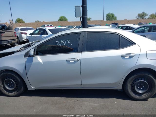 5YFBURHE9EP162434 Toyota Corolla L/le/le Plus/le Premium/s/s Plus/s Premium