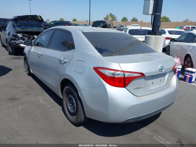 5YFBURHE9EP162434 Toyota Corolla L/le/le Plus/le Premium/s/s Plus/s Premium