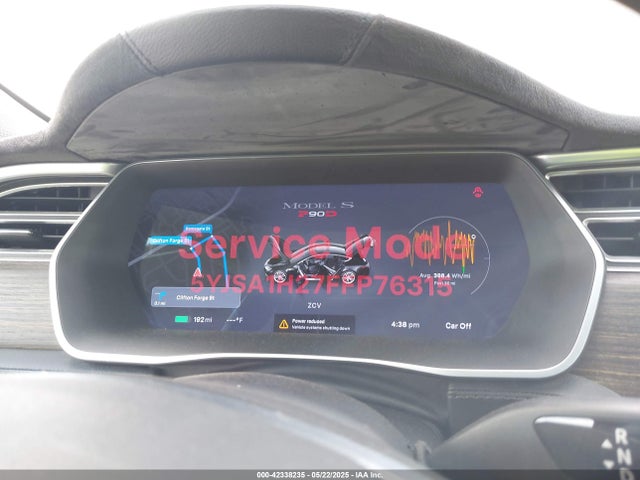 2015 TESLA MODEL S 5YJSA1H27FFP76315 Photo 6