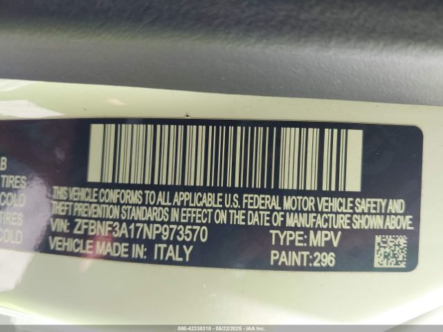 2022 FIAT 500X ZFBNF3A17NP973570 Photo 8