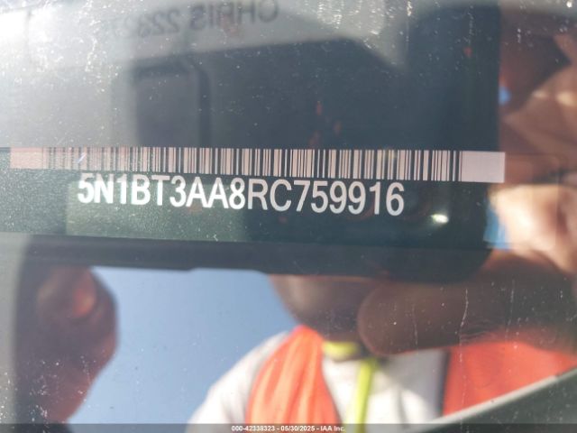 5N1BT3AA8RC759916 Nissan Rogue S Fwd