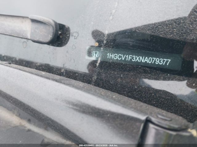 2022 HONDA ACCORD 1HGCV1F3XNA079377 Photo 8