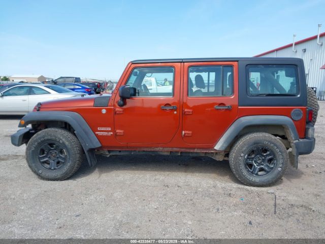 1C4BJWKG6EL242834 Jeep Wrangler Unlimited Sport Rhd