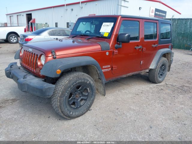 1C4BJWKG6EL242834 Jeep Wrangler Unlimited Sport Rhd