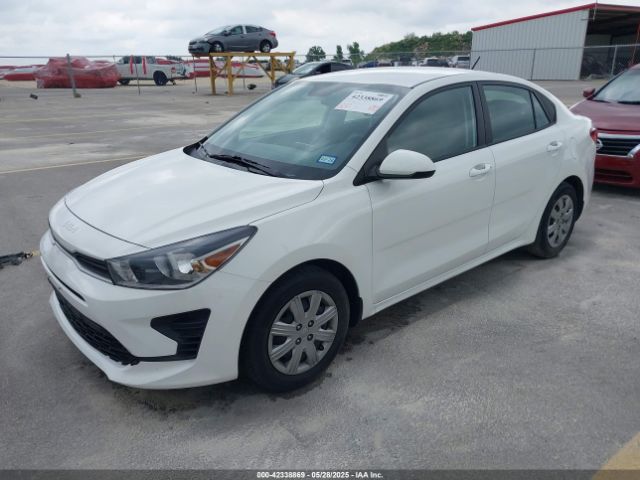 3KPA24AD7NE445163 KIA RIO LX