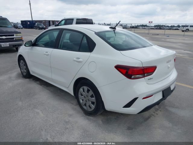 3KPA24AD7NE445163 KIA RIO LX