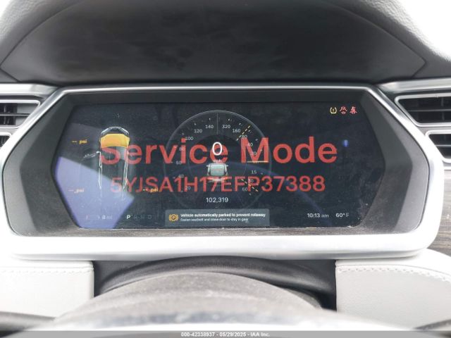 5YJSA1H17EFP37388 Tesla Model S P85