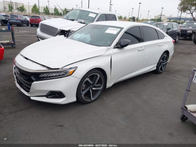2021 HONDA ACCORD 1HGCV1F37MA029051 Photo 1